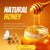 MS Beekeeping Pure Organic Raw Honey, 100% Natural and Ayurvedic, Rich in Vitamins and Minerals, Helps in Curing Cough & Cold (500gm)