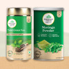 Organic India Combo Green Tea Classic 100g & Moringa Powder