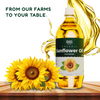 Organic Mandya Sunflower Oil - Cold Pressed|1L