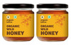 Organic Tattva, Organic Unprocessed, Unfiltered, Unpasteurized Wild Raw Honey 250 gram (Pack of 2)
