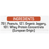 Pintola Organic Jaggery Peanut Butter - Crunchy , With 33g Protein & 7g Fiber|33