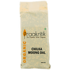 Praakritik Organic Chilka Hara Moong Dal|500 g