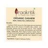 Praakritik Organic Cashews Raw Unsalted, Unroasted|200 g