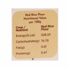 RAMPURA ORGANICS Red Rice Flour|300 g