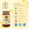 Shiva Organic Turmeric Infused Honey - 100% Natural and Pure Organic Honey 250 gm High Curcumin Level