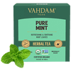 Vahdam Organic Pure Mint Tea Bags - Refreshing Spearmint & Peppermint Tea Blend|30 g