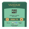 Vahdam Organic Pure Mint Tea Bags - Refreshing Spearmint & Peppermint Tea Blend|30 g