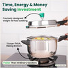 The Indus Valley Stainless Steel Pressure Cooker Outer Lid
