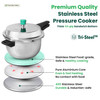 The Indus Valley Stainless Steel Pressure Cooker Outer Lid