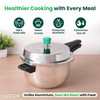 The Indus Valley Stainless Steel Pressure Cooker Outer Lid