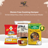 Gluten Free Cooking Hamper- Emmer Wheat Flour (1kg), Ghee (250g), Turmeric (200g), Garam Masala (100g)