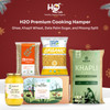 H2o Premium Cooking Hamper- Ghee (1 kg), Khapli Wheat (5 kg),  Organic Coconut Sugar (500g x 2), Moong Split(1 kg),  Barnyard Millet (2 kg)