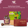 Healthy dessert  hamper - “Nuts Dessert Wrap (10Pcs), Flax seeds laddu (225g), Raggi Laddu (200g)