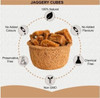Organic Jaggery Cubes pack of 4 |500gm x 4|