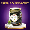 Sree Honey Black Seed (Kalonji) Honey  100% Pure, Raw, Unfiltered, Unheated | 350g