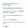 ORGANIC Red Rice | Decreases Bad Cholesterol level & Increases Good Cholesterol level | 100% Vegan & Gluten Free | Unpolished | (Red Rice | Red Chawal | Lal Chawal) by MILLET AMMA|500gm|1.1 lbs