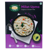 Millet Amma CERTIFIED ORGANIC Millet Rava Upma Mix  | 92% Millet Content | Easy & Ready to Cook | Instant Millet Breakfast Mix | Rich in Protein & High Fiber | 100% Vegan|250gm|0.55 lbs