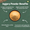 Millet Amma Organic Jaggery Powder | Loaded with Minerals and Antioxidants | Natural Sweetner | No Artificial Colours | No Added Preservatives | Good for Digestion |500gm|1.1 lbs