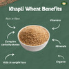 MILLET AMMA Organic Khapli Wheat Dalia  | 100% Vegan & Diabetic Friendly | No Preservatives | Porridge | Rich In Vitmains And Minerals | Good Source Of Proteins And Dietary Fibers |500gm|1.1 lbs