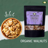 MILLET AMMA Organic Walnuts | Contain Polyunsaturated Fatty Acids | 100% Vegan & Gluten Free | Suitable to Mix Them in Multiple Recipes (Salads, Cereal, Use Them While Baking) | Health Snack |250gm|0.55 lbs