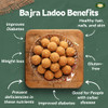 MILLET AMMA Bajra Ladoo Jar | Ready to Eat | Made with Jaggery | (Pearl Millet Ladoo - Sajjalu, Sajje, Kambu) | No Refined Sugar, No Additional Flavors or Colors, No Preservatives by |300gm|0.66 lbs