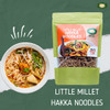 MILLET AMMA Little Millet Hakka Noodles | Easy & Ready To Cook | Zero Maida & 100% Vegan | Best Choice For Instant Breakfast & Dinner | Healthy Foods | Gluten Free |180gm|0.4 lbs