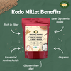 CERTIFIED ORGANIC Millet Bisibele Bath Mix | 250 Gms pack | Easy & Ready to Cook Mix | Healthy and Nutritious Millet Breakfast Mix | Gluten Free | Directions Published on the Back Side | by MILLET AMMA|250gm|0.55 lbs