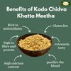 Millet Amma Kodo Khatta Meeta Chivda 150gm|0.33 lbs