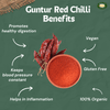 Millet Amma Guntur Red Chilli Powder Organic  |200gm|0.44 lbs