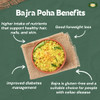 Millet Amma Bajra Millet Poha Flakes Organic  |500gm|1.1 lbs
