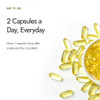Omega 3 60 Capsules by Kapiva|28gm|0.06 lbs