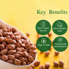 Organic Peanuts by IKAI Organics|500gm|1.1 lbs