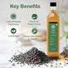 Organic Mustard Oil (Cold Pressed) by IKAI Organics|500gm|1.1 lbs