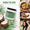 Organic Cold Pressed Coconut Oil by IKAI Organics|250gm|0.55 lbs