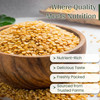 Organic Arhar/Tuvar Dal by IKAI Organics|500gm|1.1 lbs