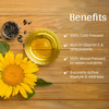Organic Sunflower Oil by IKAI Organics|500gm|1.1 lbs