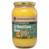 A2 Desi Cow Ghee by Conscious Food|1000gm|2.2 lbs