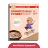 Sprouted Ragi Powder by Conscious Food|300gm|0.66 lbs