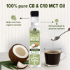 Coconut MCT Oil Organic by Conscious Food|250gm|0.55 lbs