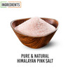 Organic Pink Himalayan Rock Salt by Radha Govind|400gm|0.88 lbs
