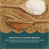 Organic Barley Flour/Jau ka atta by Radha Govind|500gm|1.1 lbs