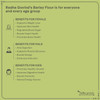 Organic Barley Flour (Jau Atta) by Radha Govind|1000gm|2.2 lbs