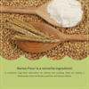 Organic Barley Flour (Jau Atta) by Radha Govind|1000gm|2.2 lbs