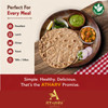 ATHARV Organic KHADAK JOWAR (JOLADA) ROTI Ready to Eat Pack of 2 (10Pc Each Box) 100% Organic I Hi Fiber, Gluten Free |600gm|1.32 lbs