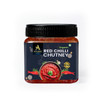 ATHARV Organic Red Chilli Chutney(Non Garlic) Authentic Taste Pack Of 2 |550gm|1.21 lbs