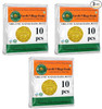 Gavthi Village Foods Kadak Bajra Roti Sajje Rotti | Ready to Eat Millet Rotti | Gluten Free | No Preservatives | Authentic Taste. (30 Bajra Roties, Size 11 inch) |900gm|1.98 lbs