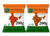 Gavthi Village Foods Organic Peanut Chutney Powders | Garlic | Curry Leaves | 100% Natural & Organic Desi Peanut | Good for Heart Health | Rich in Minerals | Boosts Immunity |400gm|0.88 lbs
