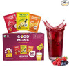 GOOD MONK Fruit Drink Mix – Mixed Berries 24 sachet |396gm|0.87 lbs