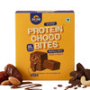 Eatopia-Chocolate Dates and Nuts Protein Bars without Sugar | Chocolate Flavour | 10g Protein per 100gm | No Preservatives & Refined Sugar | Dry Fruits Energy Bars | Healthy Food | Oats, Nuts & Seeds | Choco Bites |100gm|0.22 lbs