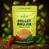 EAT BETTER CO -Millet Bhujia Pudina Masti Chatpata, Healthy Namkeen Snacks â€“ Roasted, Not Fried | No Palm Oil | Healthy Replacement of Chips and Fried Namkeens |100gm|0.22 lbs
